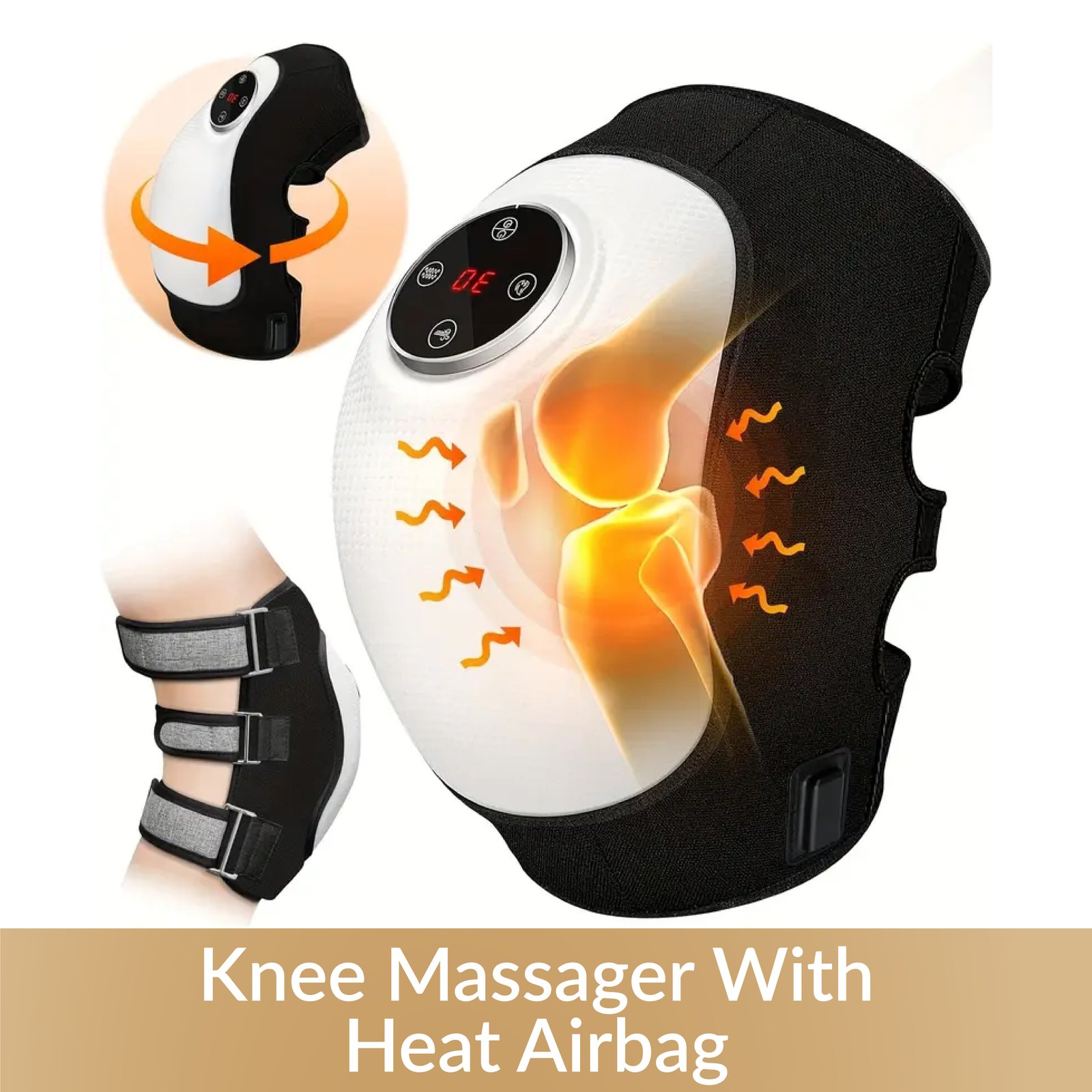 Knee Massager with Heat & Airbag