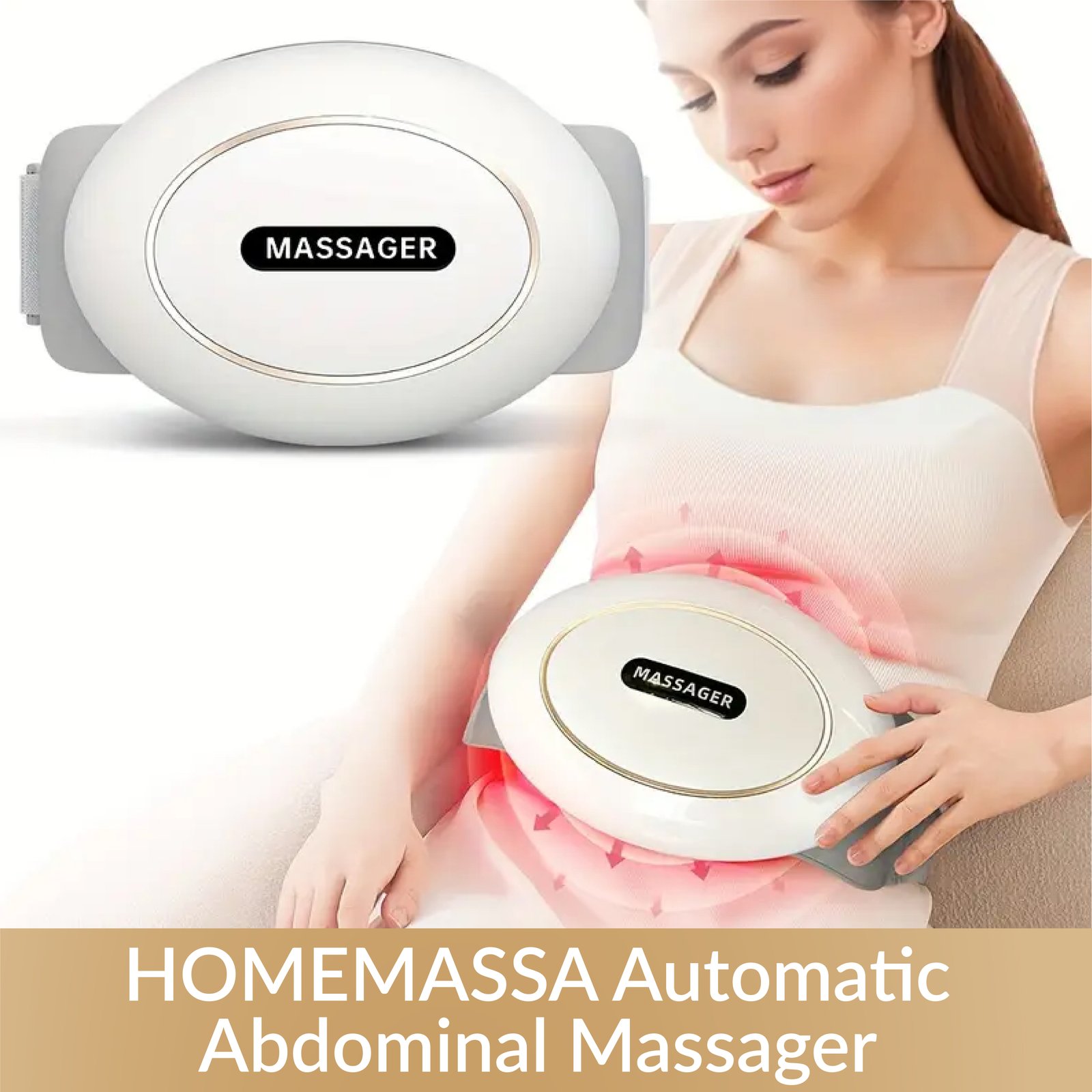 HOMEMASSA Automatic Abdominal Massager