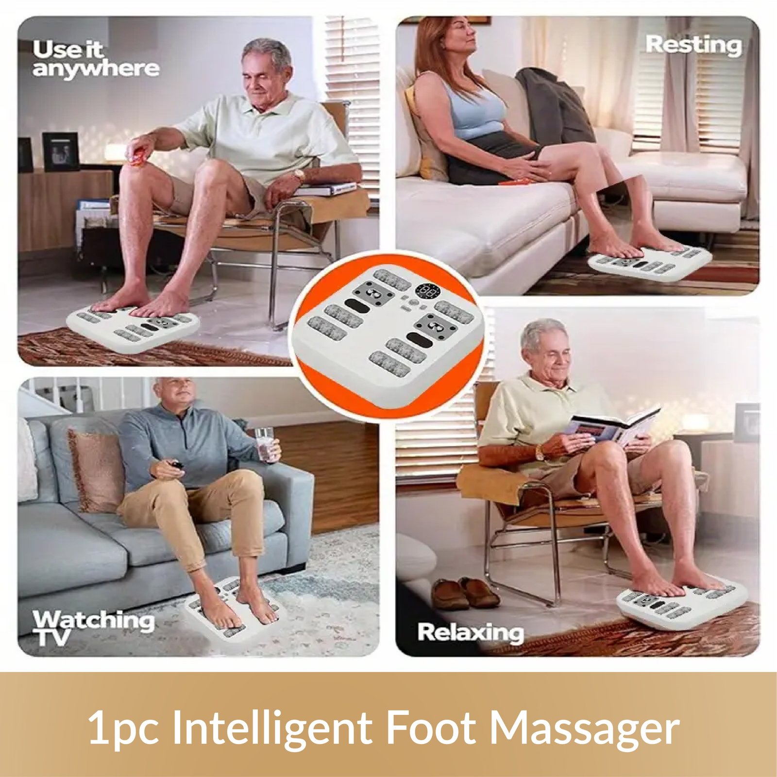 1pc Intelligent Foot Massager